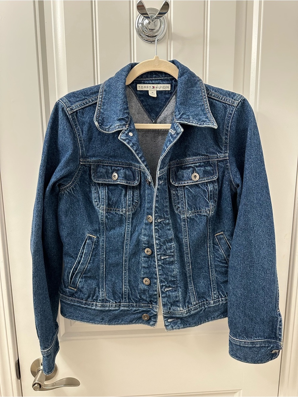 Vintage Tommy Hilfiger Blue Denim Jean Jacket